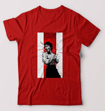 Load image into Gallery viewer, Bruce Lee T-Shirt for Men-Red-Ektarfa.online

