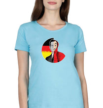 Load image into Gallery viewer, Money Heist Berlin T-Shirt for Women-Light Blue-Ektarfa.online

