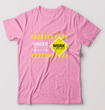 Load image into Gallery viewer, Gym Workout T-Shirt for Men-Light Baby Pink-Ektarfa.online
