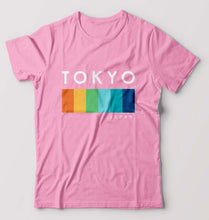 Load image into Gallery viewer, Tokyo Japan T-Shirt for Men-Light Baby Pink-Ektarfa.online
