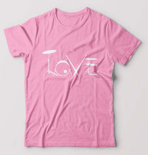 Load image into Gallery viewer, Love Drum T-Shirt for Men-Light Baby Pink-Ektarfa.online
