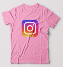 Load image into Gallery viewer, Instagram T-Shirt for Men-Light baby pink-Ektarfa.online
