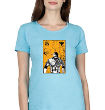 Load image into Gallery viewer, The Rock T-Shirt for Women-Light Blue-Ektarfa.online
