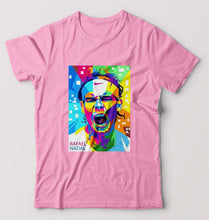 Load image into Gallery viewer, Rafael Nadal (RAFA) T-Shirt for Men-S(38 Inches)-Light Baby Pink-Ektarfa.online
