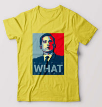 Load image into Gallery viewer, Michael Scott T-Shirt for Men-Yellow-Ektarfa.online
