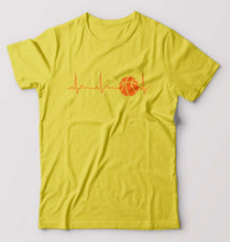 Load image into Gallery viewer, NBA Basketball T-Shirt for Men-Yellow-Ektarfa.online
