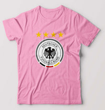 Load image into Gallery viewer, Germany Football T-Shirt for Men-S(38 Inches)-Light Baby Pink-Ektarfa.online

