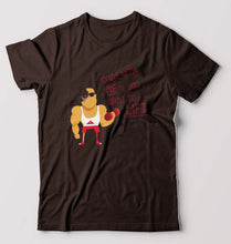Load image into Gallery viewer, Gym T-Shirt for Men-Coffee Brown-Ektarfa.online

