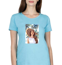Load image into Gallery viewer, Lana Del Rey T-Shirt for Women-Light Blue-Ektarfa.online

