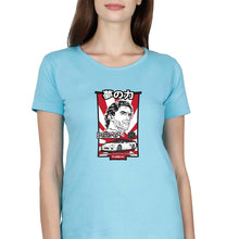 Load image into Gallery viewer, Ayrton Senna T-Shirt for Women-Light Blue-Ektarfa.online
