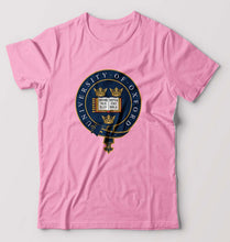 Load image into Gallery viewer, University of Oxford T-Shirt for Men-Light Baby Pink-Ektarfa.online
