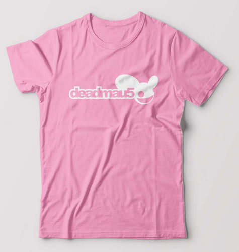 Deadmau5 T-Shirt for Men-Light Baby Pink-Ektarfa.online