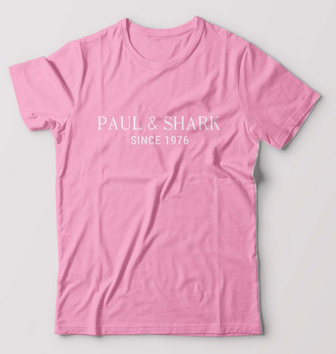 Paul & Shark T-Shirt for Men-Light Baby Pink-Ektarfa.online