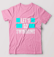 Load image into Gallery viewer, Swimming T-Shirt for Men-Light Baby Pink-Ektarfa.online
