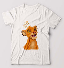 Load image into Gallery viewer, Lion King Simba T-Shirt for Men-White-Ektarfa.online
