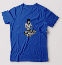 Load image into Gallery viewer, DJ Bruce Lee T-Shirt for Men-Royal blue-Ektarfa.online
