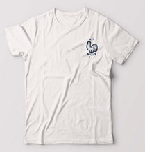 Load image into Gallery viewer, France Football T-Shirt for Men-White-Ektarfa.online
