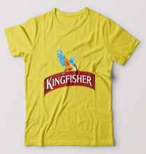 Load image into Gallery viewer, Kingfisher T-Shirt for Men-Yellow-Ektarfa.online
