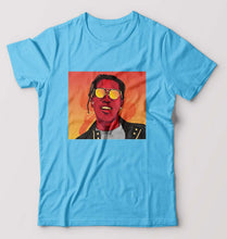 Load image into Gallery viewer, Asap Rocky T-Shirt for Men-Light Blue-Ektarfa.online

