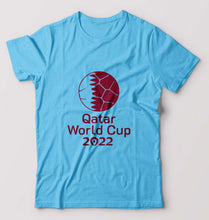 Load image into Gallery viewer, FIFA World Cup Qatar 2022 T-Shirt for Men-Light Blue-Ektarfa.online
