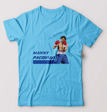 Load image into Gallery viewer, Manny Pacquiao T-Shirt for Men-Light Blue-Ektarfa.online
