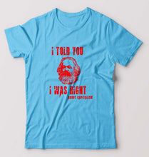 Load image into Gallery viewer, Karl Marx T-Shirt for Men-Light Blue-Ektarfa.online
