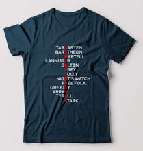 Load image into Gallery viewer, GOT Game Of Thrones T-Shirt for Men-Petrol Blue-Ektarfa.online
