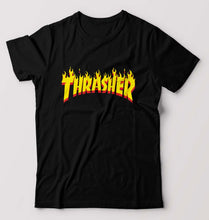Load image into Gallery viewer, Thrasher T-Shirt for Men-Black-Ektarfa.online
