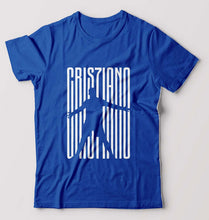 Load image into Gallery viewer, Cristiano Ronaldo CR7 T-Shirt for Men-Royal Blue-Ektarfa.online
