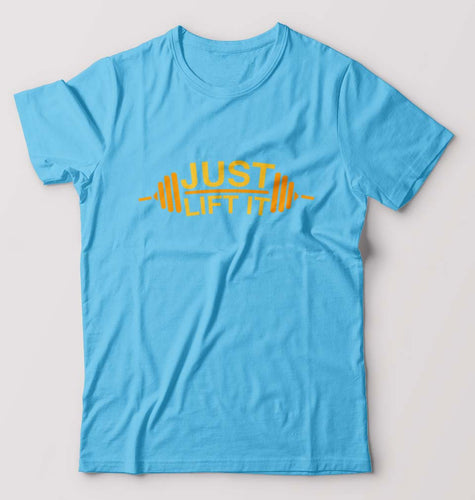Gym T-Shirt for Men-Light Blue-Ektarfa.online