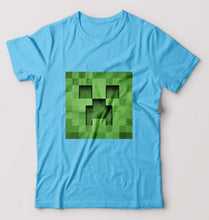 Load image into Gallery viewer, Minecraft T-Shirt for Men-Light blue-Ektarfa.online

