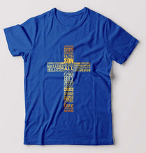 Load image into Gallery viewer, Christian T-Shirt for Men-Royal Blue-Ektarfa.online
