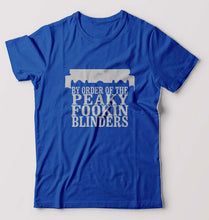 Load image into Gallery viewer, Peaky Blinders T-Shirt for Men-Royal Blue-Ektarfa.online
