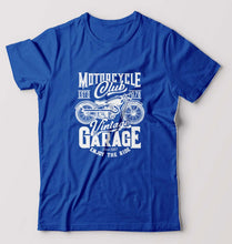 Load image into Gallery viewer, Motorcycle T-Shirt for Men-Royal Blue-Ektarfa.online
