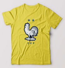 Load image into Gallery viewer, France Football T-Shirt for Men-Yellow-Ektarfa.online
