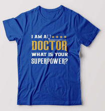Load image into Gallery viewer, Doctor T-Shirt for Men-Royal Blue-Ektarfa.online
