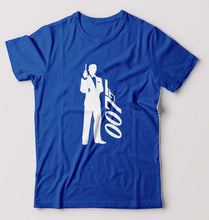 Load image into Gallery viewer, James Bond (007) T-Shirt for Men-Royal Blue-Ektarfa.online
