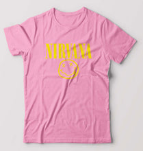 Load image into Gallery viewer, Nirvana T-Shirt for Men-Light Baby Pink-Ektarfa.online
