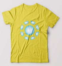 Load image into Gallery viewer, ARC REACTOR Iron Man Superhero T-Shirt for Men-Yellow-Ektarfa.online
