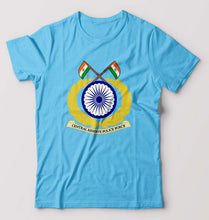 Load image into Gallery viewer, CRPF T-Shirt for Men-Light Blue-Ektarfa.online
