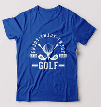 Load image into Gallery viewer, Golf T-Shirt for Men-Royal Blue-Ektarfa.online
