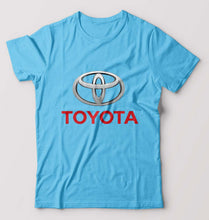 Load image into Gallery viewer, Toyota T-Shirt for Men-Light Blue-Ektarfa.online
