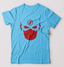 Load image into Gallery viewer, Flash Superhero T-Shirt for Men-Light blue-Ektarfa.online
