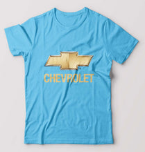 Load image into Gallery viewer, Chevrolet T-Shirt for Men-Light Blue-Ektarfa.online
