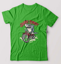 Load image into Gallery viewer, Shark Rider T-Shirt for Men-flag green-Ektarfa.online
