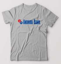 Load image into Gallery viewer, Andhra Bank T-Shirt for Men-Grey-Ektarfa.online
