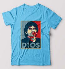 Load image into Gallery viewer, Diego Maradona T-Shirt for Men-Light Blue-Ektarfa.online
