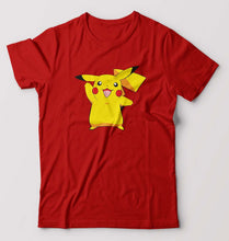 Load image into Gallery viewer, Pikachu T-Shirt for Men-Red-Ektarfa.online
