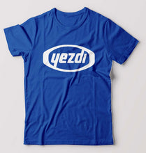 Load image into Gallery viewer, Yezdi T-Shirt for Men-Royal Blue-Ektarfa.online
