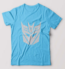 Load image into Gallery viewer, Decepticon Transformers T-Shirt for Men-Light Blue-Ektarfa.online
